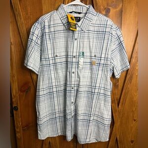 Carhartt Short Sleeve Button-Down Shirt – Men’s XL – Relaxed Fit – New With Tags